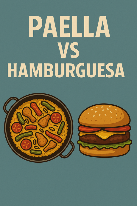 Paella vs hamburguesa: ¿qué plato es más saludable y completo?