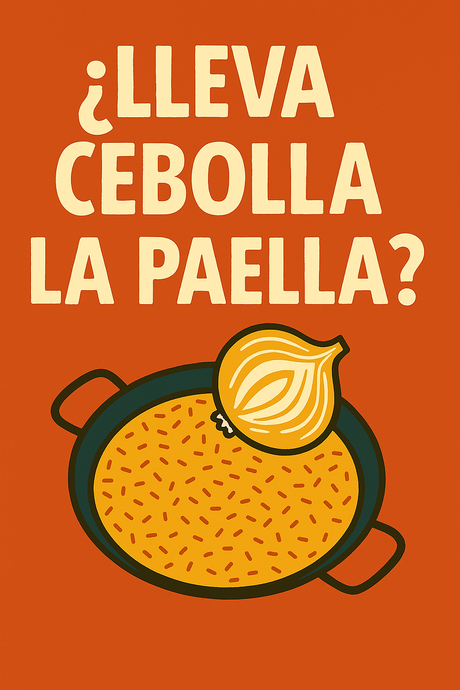 ¿Lleva cebolla la paella? La verdad detrás del debate eterno