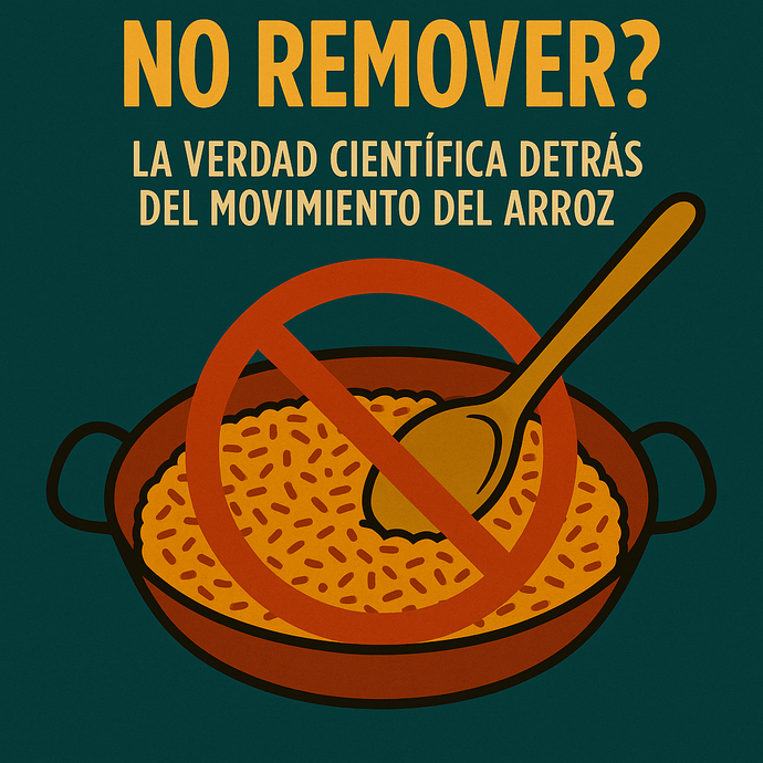 ¿Remover o no remover? La verdad científica detrás del movimiento del arroz