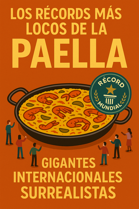 Los récords más locos de la paella: gigantes, internacionales y surrealistas