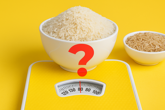 ¿El arroz engorda?