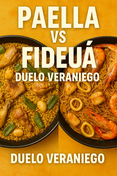Paella vs Fideuà: el duelo veraniego definitivo