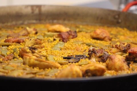 Receta de la auténtica paella valenciana